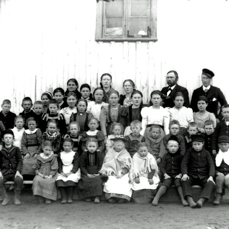 Barnaskemmtun á vegum Barnafélagsins um aldamótin.