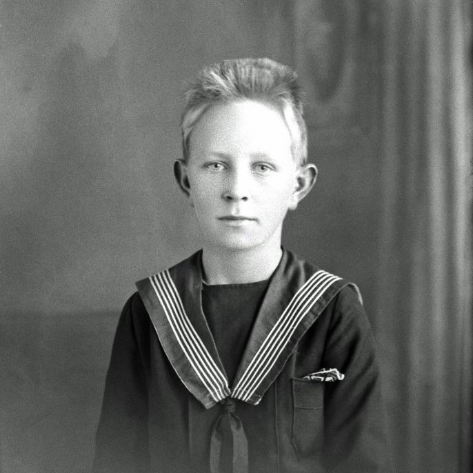 Jónasína í Reykjahlíð. - Af dreng 1927.