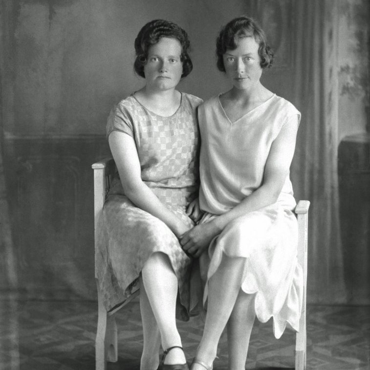 Halldóra Friðriksdóttir og Vilborg Ingimarsdóttir.