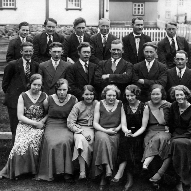 Starfsfólk á Vísi og Héðins á Húsavík.