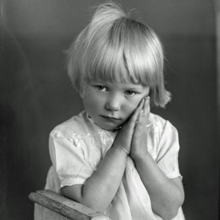 Þorsteinn Gunnarsson - af telpu 1933.