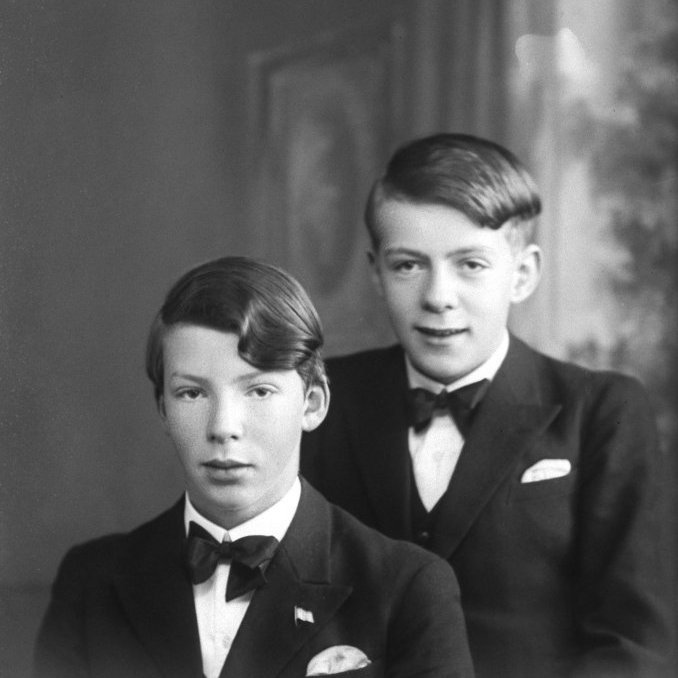 Bræðurnir Jósef Björnsson og Sigurður Pétur Björnsson 1934.