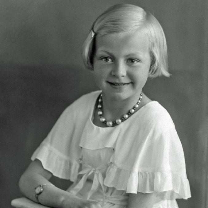 Kristín Sigurbjarnardóttir - Af telpu 1934.