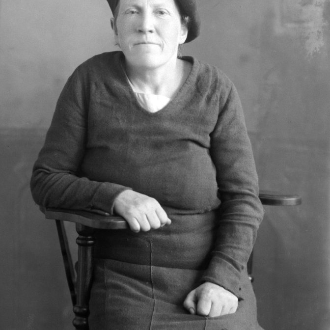 Ásta Guðmundsdóttir, Kelduhverfi 1934.