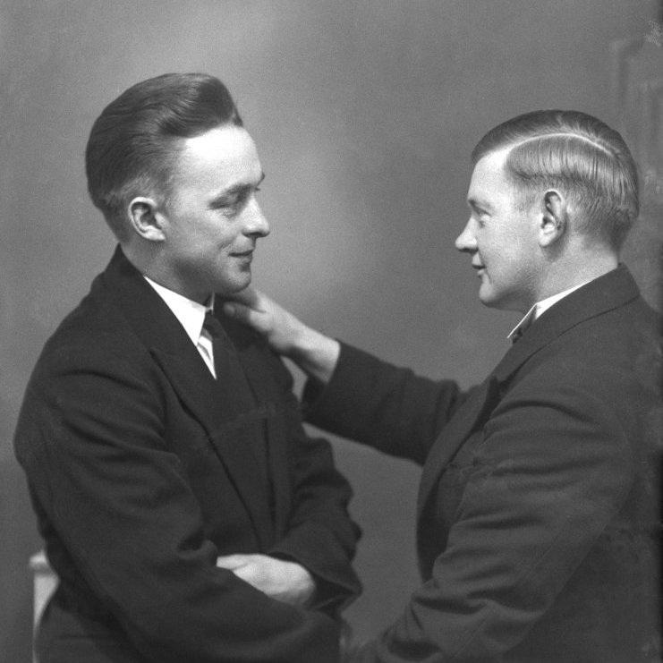 Haraldur Björnsson - H.B. og Jökull Helgason. 1934.