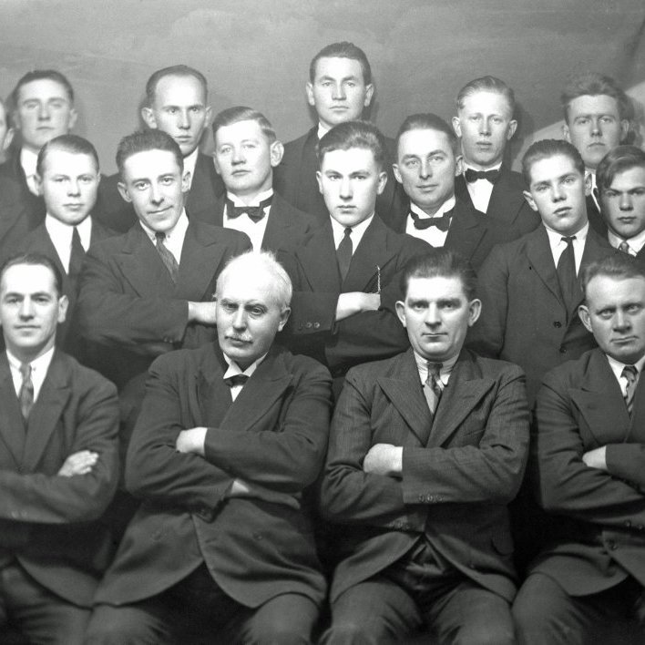 Vélstjóranámskeið á Húsavík. 1934.