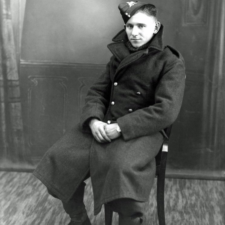 Heron, enskur hermaður. 1940.