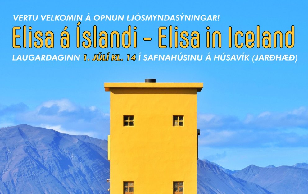 LJÓSMYNDASÝNING OPNAR LAUGARDAGINN 1. JÚLÍ KL. 14!