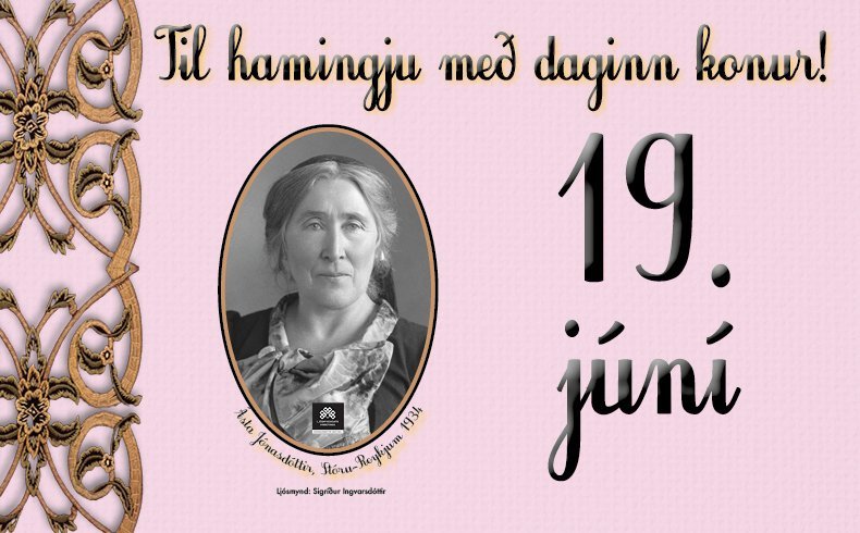 Til hamingu með daginn konur!