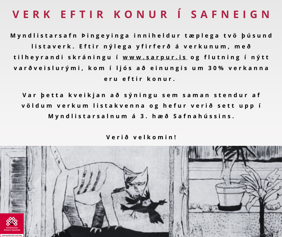 Verk eftir konur í safneign