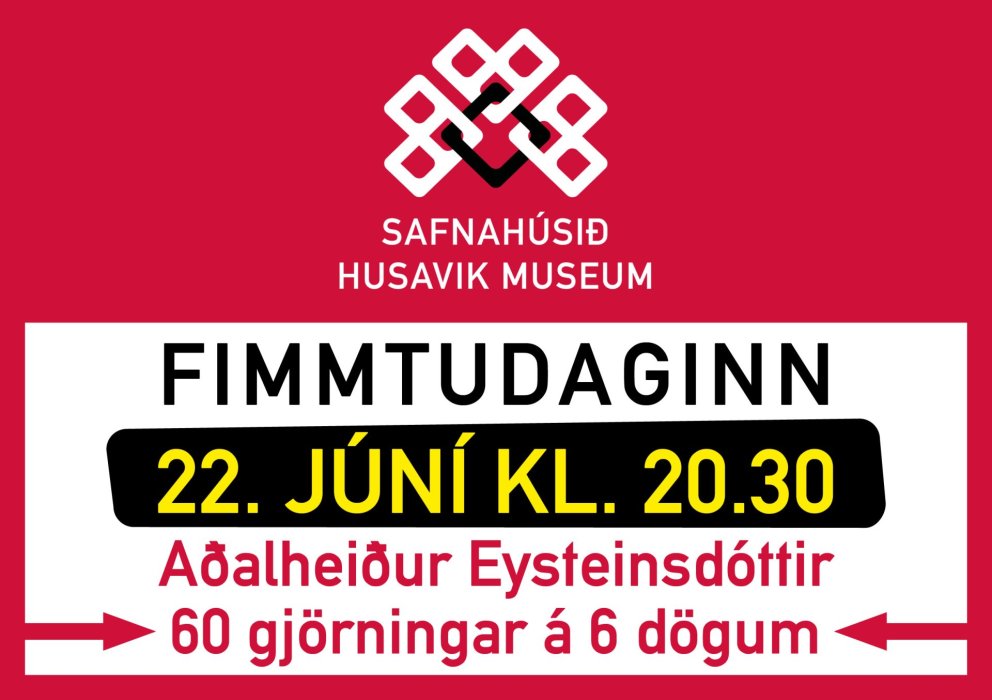 22. JÚNÍ KL. 20.30 Í SAFNAHÚSINU
