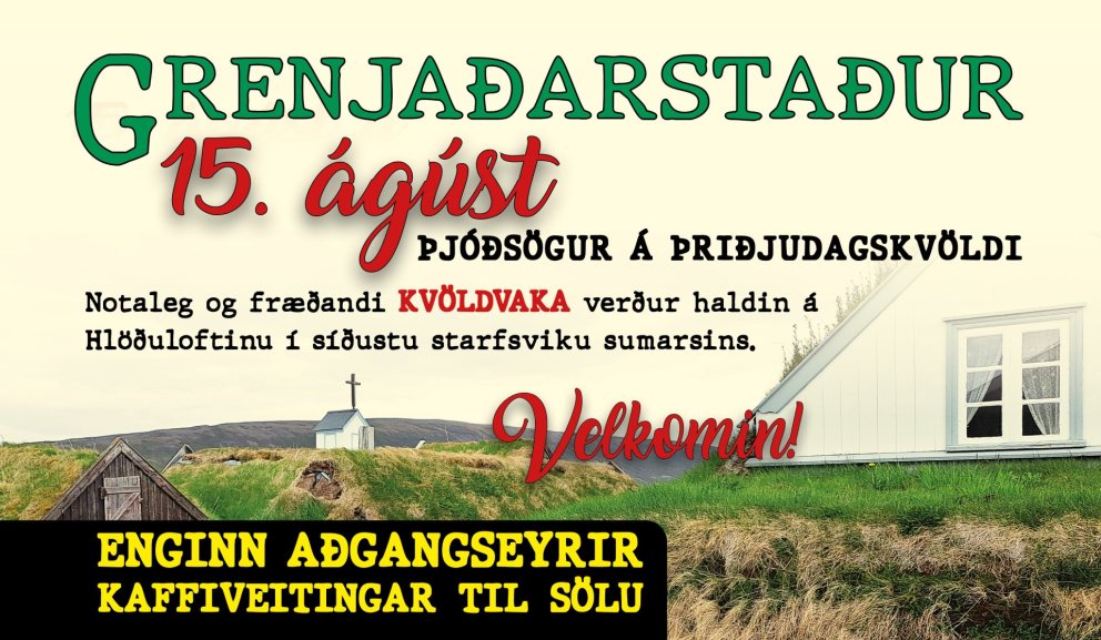 15. ágúst á Grenjaðarstað