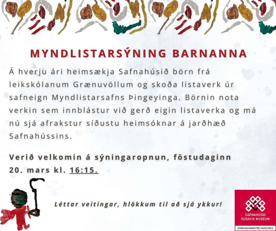Myndlistarsýning barnanna