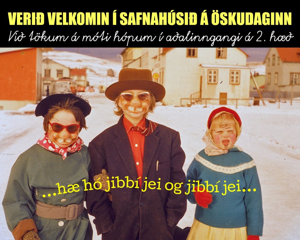 Öskudagur í Safnahúsinu