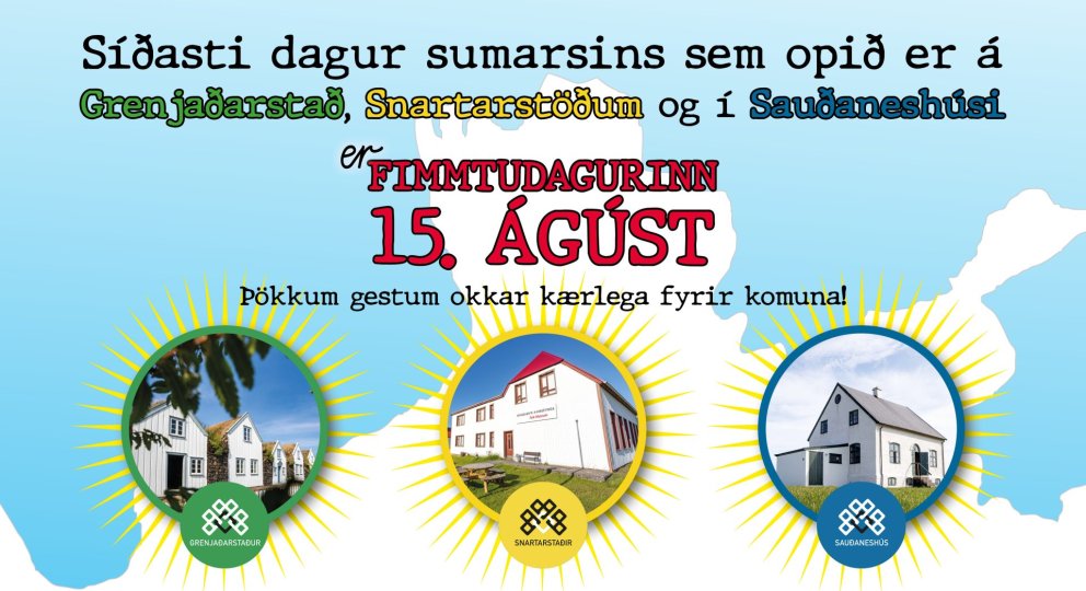 15.ágúst síðasti dagur...