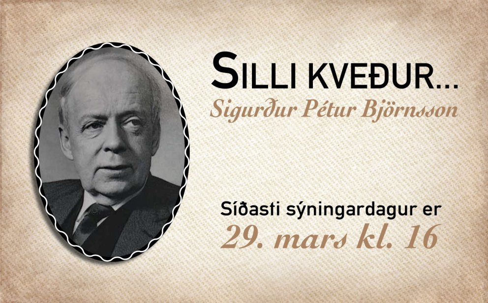 Sýningu lýkur 29. mars