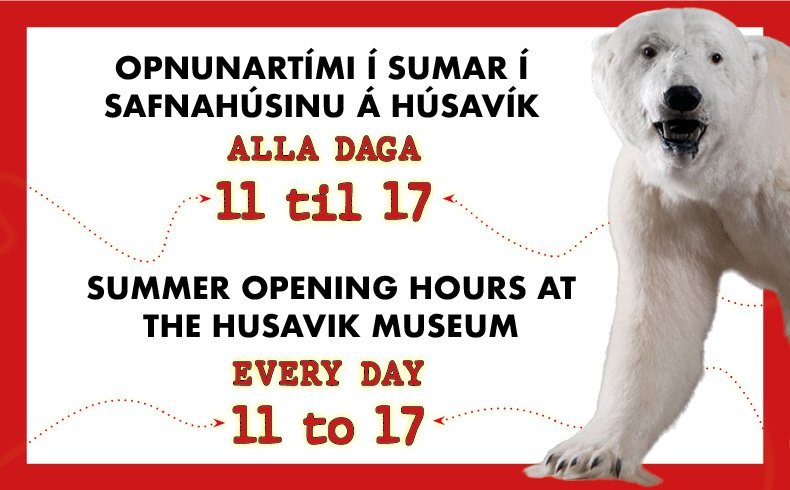 Sumaropnunartími í Safnahúsinu