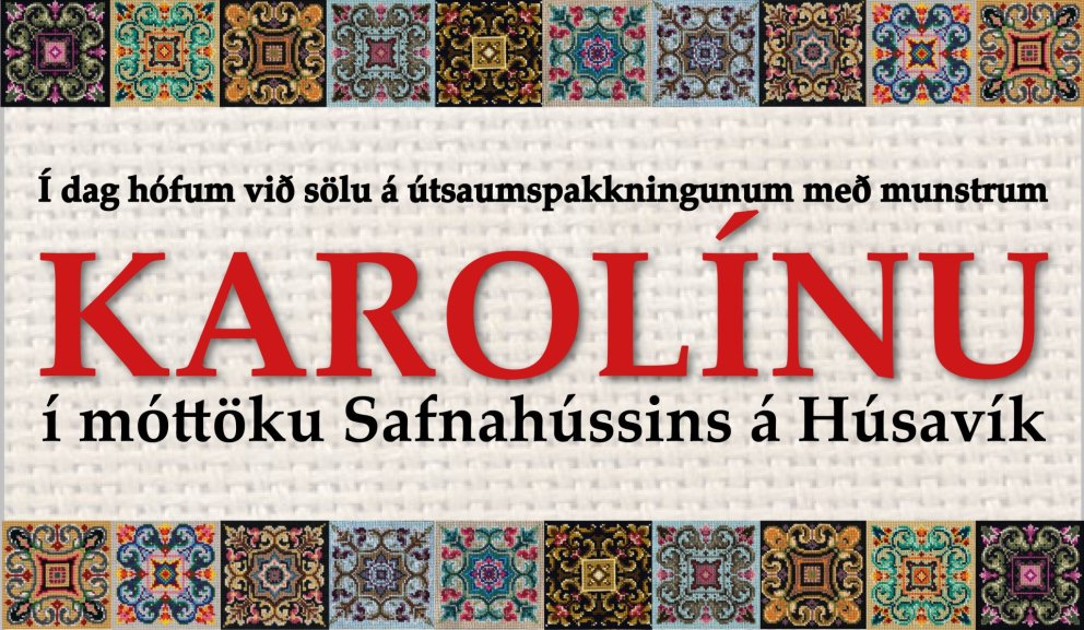 Krossaumur Karólínu - Til sölu í Safnahúsinu á Húsavík