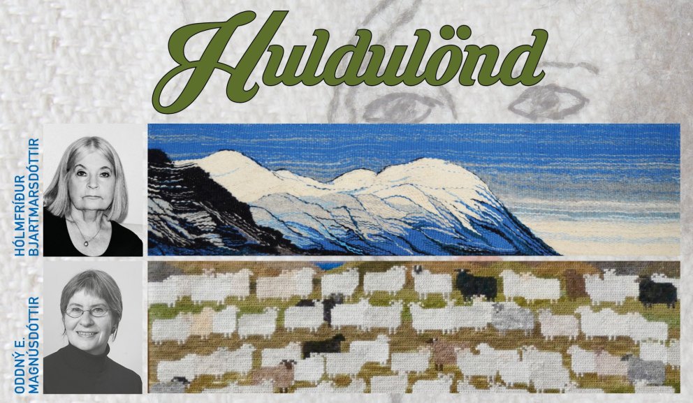 Hólmfríður Bjartmardóttir og Oddný E. Magnúsdóttir - OPNUN 6. APRÍL KL. 14