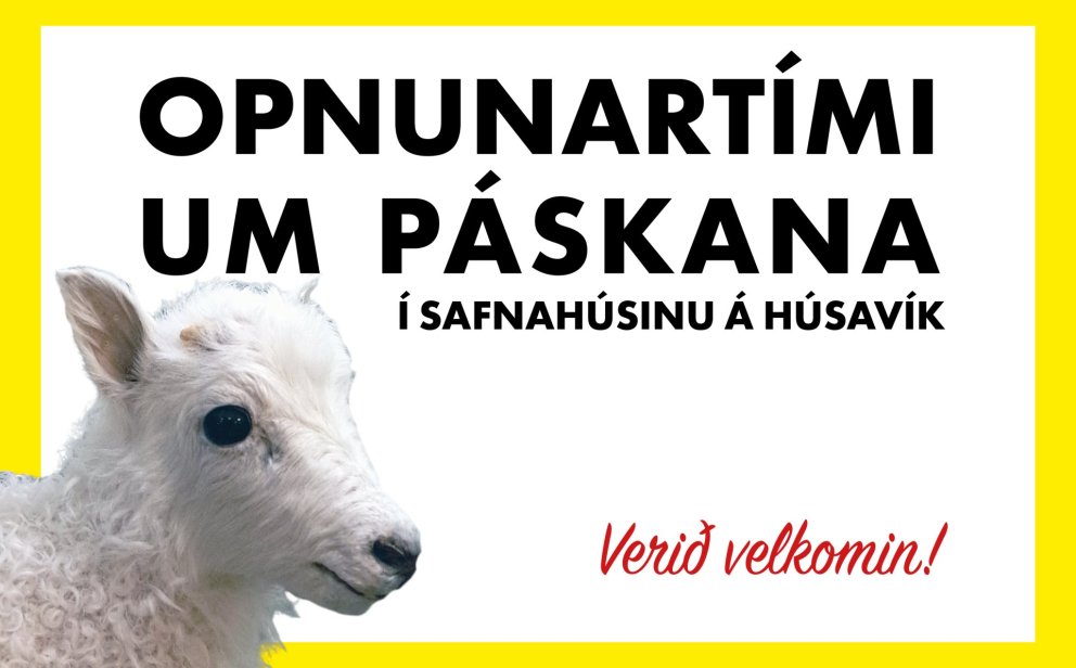 OPNUNARTÍMI UM PÁSKANA Í SAFNAHÚSINU Á HÚSAVÍK
