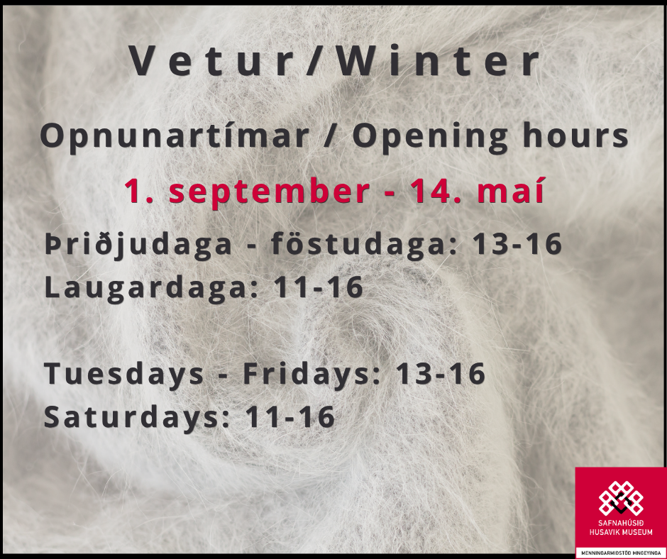 Opnunartímar Safnahússins í vetur