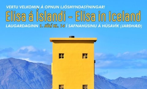 LJÓSMYNDASÝNING OPNAR LAUGARDAGINN 1. JÚLÍ KL. 14!