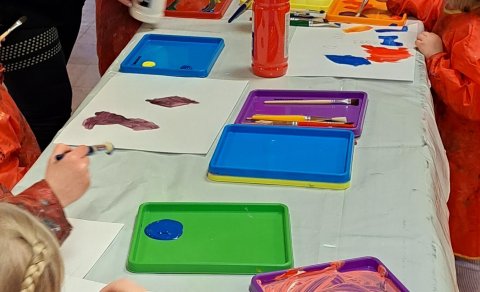 Myndlistarsýning barnanna