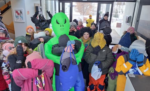 Líf og fjör í Safnahúsinu