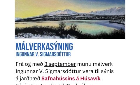 Málverkasýning Ingunnar V. Sigmarsdóttur