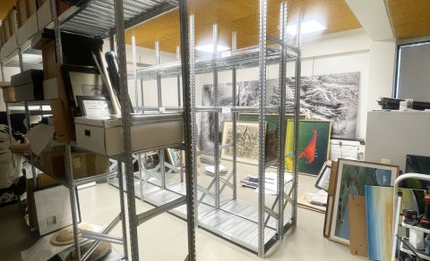 Vinnu við endurbætur í varðveislurými er lokið