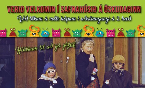 Öskudagurinn í Safnahúsinu