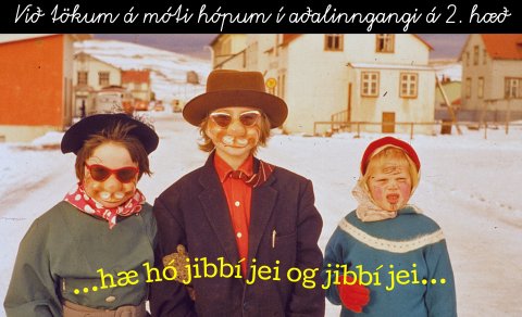 Öskudagur í Safnahúsinu