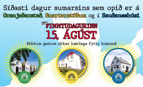 15.ágúst síðasti dagur...