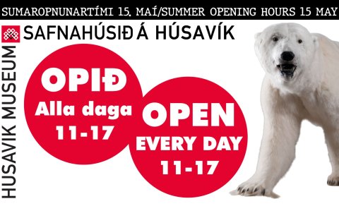 Sumaropnunartími í Safnahúsinu