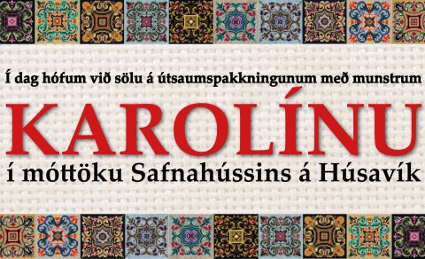Krossaumur Karólínu - Til sölu í Safnahúsinu á Húsavík