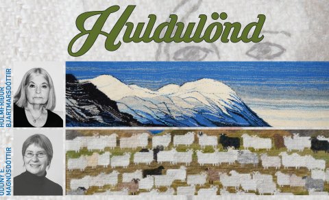 Hólmfríður Bjartmardóttir og Oddný E. Magnúsdóttir - OPNUN 6. APRÍL KL. 14